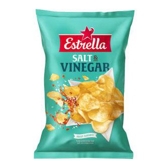 Estrella Salt & Vinäger - Salt & Vinegear Crisps 275 g-Swedishness