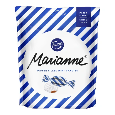 Fazer Marianne Toffee - Mint Covered Chocolate with Caramel 220 g-Swedishness