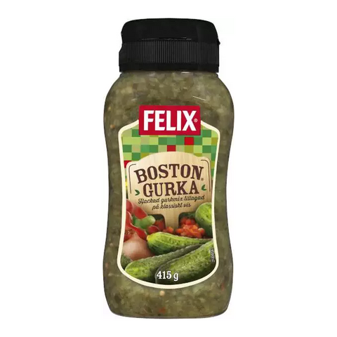 Felix Bostongurka - Pickled Cucumber Relish 415 g-Swedishness