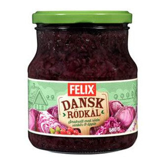 Felix Dansk Rödkål - Red Cabbage 600g-Swedishness