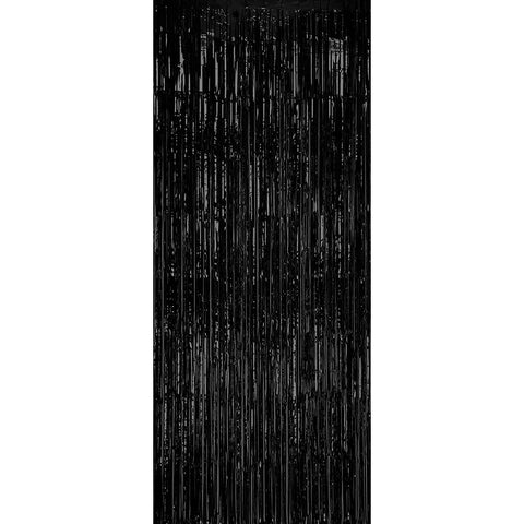 Festive Draperi Halloween svart – Black Halloween Curtain - 240 × 90cm-Swedishness