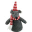 Festive Mus grå, röd - Mouse 15cm grey, red-Swedishness