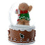 Festive Snöstorm pepparkaka - Snowstorm gingerbread 6cm-Swedishness