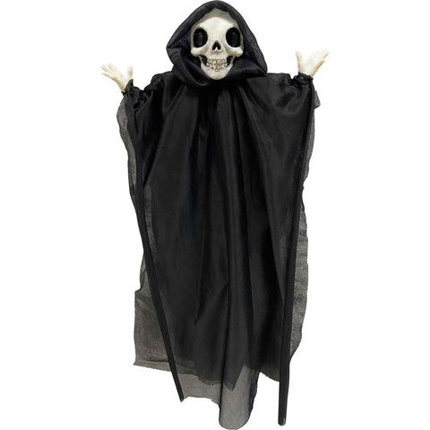 Festive Spöke svart – Black Ghost Decoration - 56cm (listed)-Swedishness