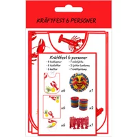 Festpaket Kräftskiva - Crayfish Party Kit for 6 people-Swedishness