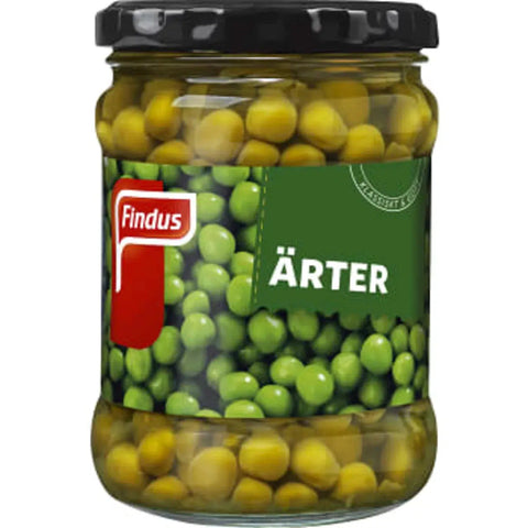 Findus Ärter - Peas - 305 g-Swedishness