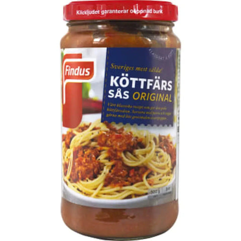 Findus Köttfärssås Original - Ground meat sauce Original  - 500 g-Swedishness