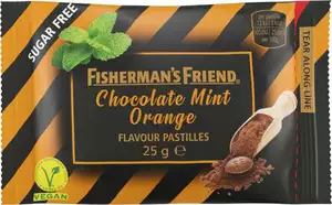 Fishermans Friend - Chocolate Mint Orange 25 gr-Swedishness