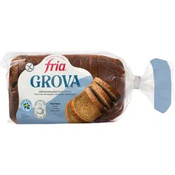 Fria Bröd Grova Glutenfri Fryst - Bread Coarse Gluten-free Frozen - 500 g-Swedishness