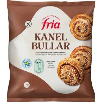 Fria Kanelbulle - Frozen Cinnamon Bun gluten-free 230g-Swedishness