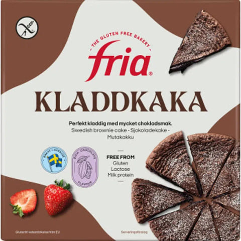 Fria Kladdkaka - Frozen Chocolate Cake gluten-free 400g-Swedishness