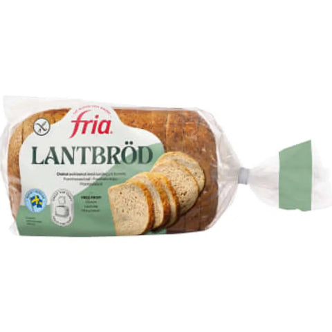 Fria Lantbröd Glutenfritt - Country bread Gluten-free - 500 g-Swedishness