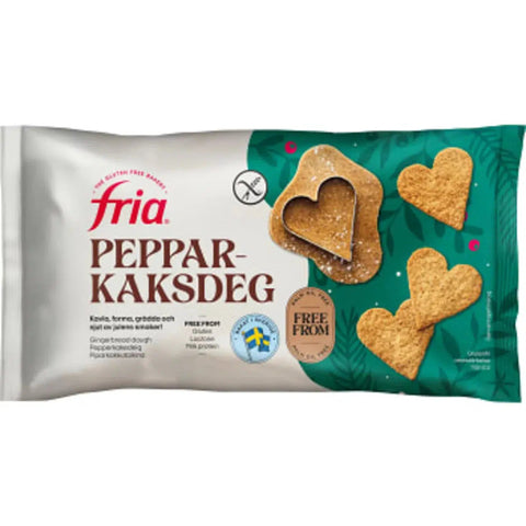 Fria Pepparkaksdeg Glutenfri Fryst - Gingerbread dough Gluten-free Frozen - 500g-Swedishness