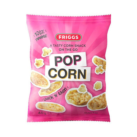 Friggs Majssnacks Popcorn - Corn snacks Popcorn Gluten-free 40g-Swedishness