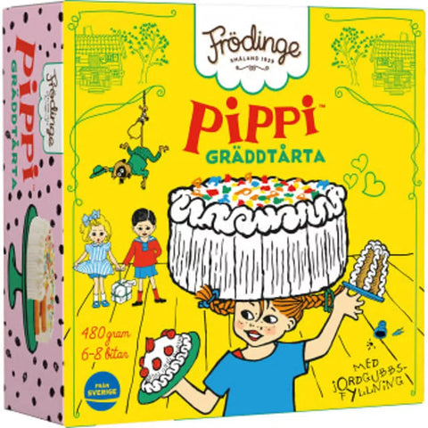 Frödinge Pippitårta - Pippitarta cake Frozen- 480g-Swedishness