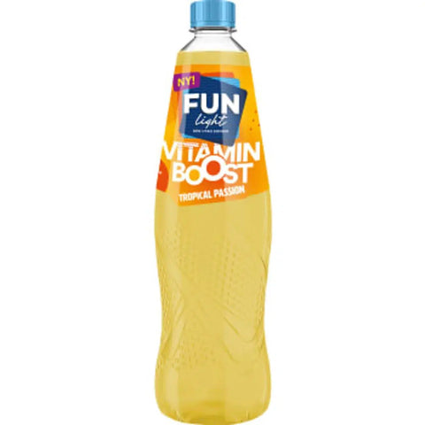 Fun Light Lightdryck Tropical Passion Sockerfri - Sugar Free Tropical passion - 80cl-Swedishness