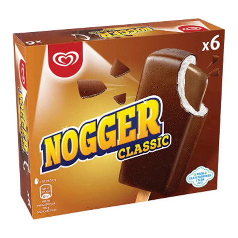 GB Glace Glass Nogger 6-pack - Ice Cream Nogger 6-pack - 428 g-Swedishness