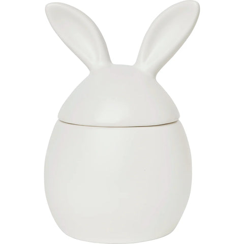 Godisskål hare vit - Candy bowl hare white 18 cm-Swedishness
