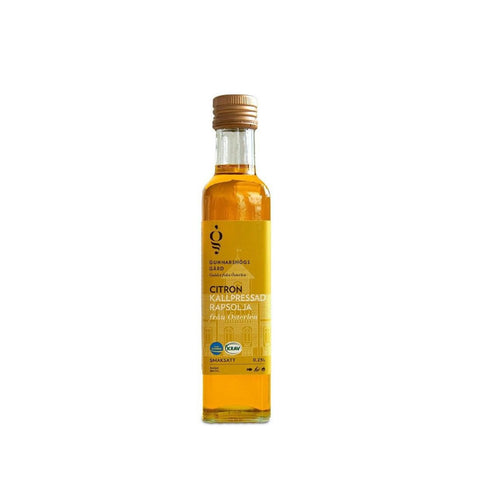 Gunnarshögs Gård Rapsolja Citron KRAV - Organic Rapeseed oil Lemon - 250 ml-Swedishness