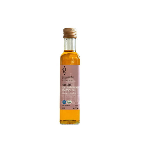 Gunnarshögs Gård Rapsolja Vitlök KRAV - Organic Rapeseed oil Garlic - 250 ml-Swedishness