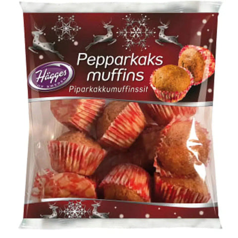 Hägges Pepparkaksmuffins - Gingerbread muffins - 200 g-Swedishness