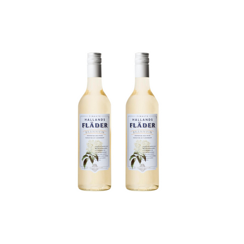 Hallandsflader - Elderberry Snaps 700 ml 38% vol 2 bottles-Swedishness