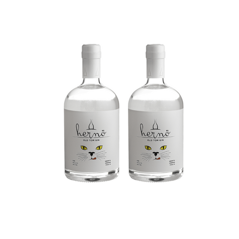Hernö - Old Tom Gin 500 ml 43% vol 2 bottles-Swedishness
