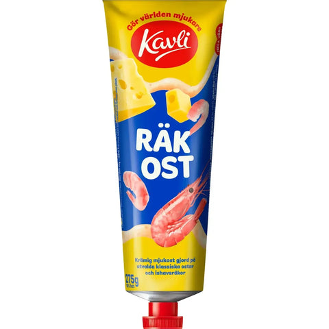 Kavli Räkost- Shrimp Cheese Spread 275 g-Swedishness