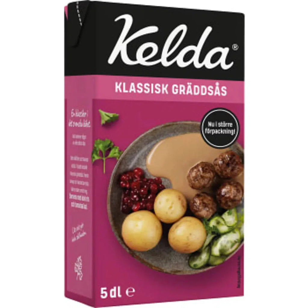 Kelda Klassisk Gräddsås - Cream Sauce 5dl-Swedishness