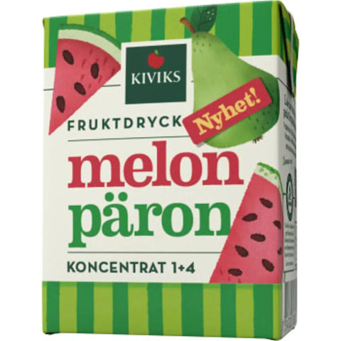 Kiviks Lättdryck Melon Päron Koncentrat - Soft drink Melon Pear concentrate - 2dl-Swedishness