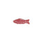 Kolsvart Sur Röding Hallon - Sour raspberry Candyfish 120 g-Swedishness