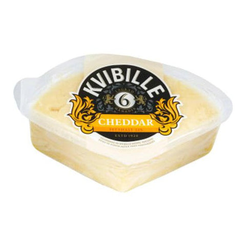 Kvibille Cheddar lagrad 6 mån 32% - Matured Cheddar Cheese 500 g-Swedishness