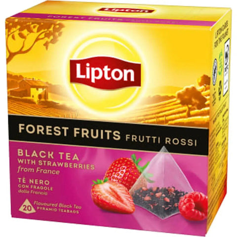 Lipton Te Svart Forest Fruit Pyramid - Forest Fruit Pyramid - 20p-Swedishness