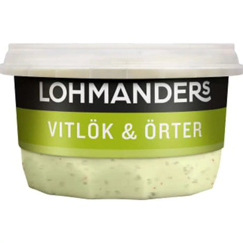 Lohmanders Sås Vitlök & Örter - Sauce Garlic & Herbs - 230 ml-Swedishness