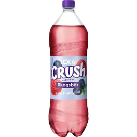 Loka Crush Skogsbär- Sparkling Fruit Water Wild Berries 1.4 l-Swedishness