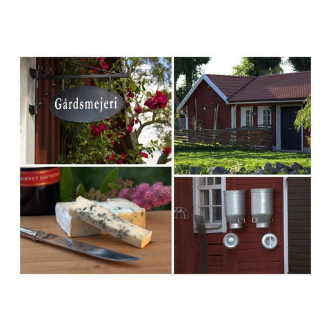 Löt Gårdsmejeri Gårdsost - Naturell Goat cheese - 200g-Swedishness
