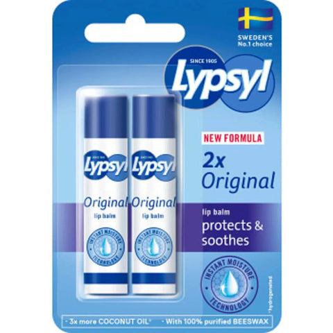 Lypsyl Läppcerat 2-Pack - Lip balm 2p 50g-Swedishness