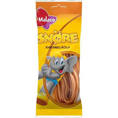 Malaco Snören Kola Påse - Toffee Candy Laces - 94g-Swedishness