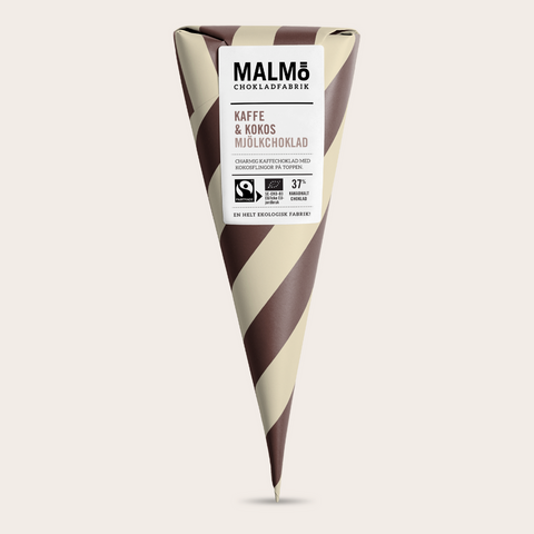 Malmö Chokladfabrik - Strut Coffee and Coconut Milk Chocolate - 90 g-Swedishness