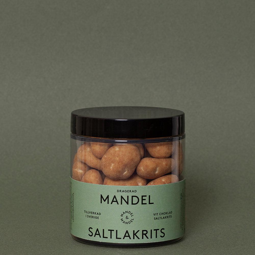 Mandel & Mandel Saltlakrits - Salt licorice - 150 g-Swedishness