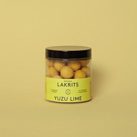 Mandel & Mandel Yuzu Lime Lakrits - Yuzu Lime Licorice - 150 g-Swedishness