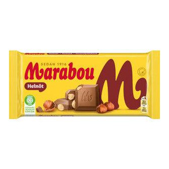 Marabou Chokladkaka Helnöt - Chocolate Bar Whole Nut 200 g-Swedishness