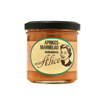Miss Alice Aprikos Marmelad, kardemumma - Apricot Marmelade w Cardemom 190g-Swedishness