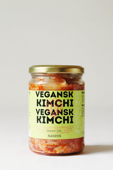 Nandin Vegansk Kimchi - Vegan Kimchi -  350g-Swedishness