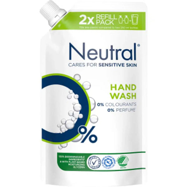 Neutral Handtvål flytande 0% Refill Liquid hand soap 500ml