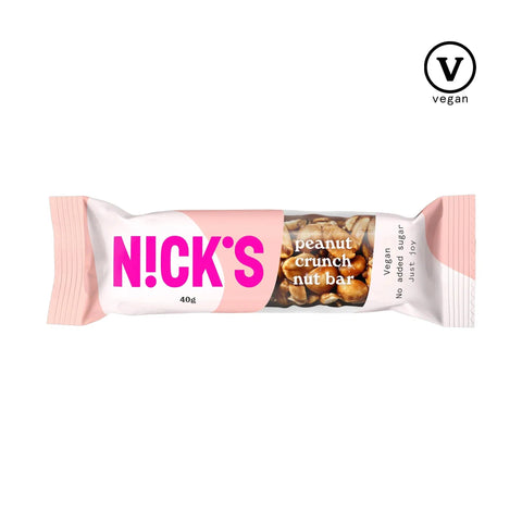 Nicks Proteinbar Peanut Crunch 40g-Swedishness