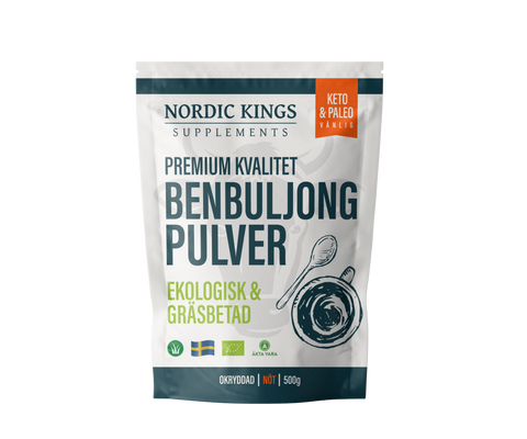 Nordic Kings Premium EKO Benbuljong - Beef Bonebroth Organic & Grass-fed-Swedishness