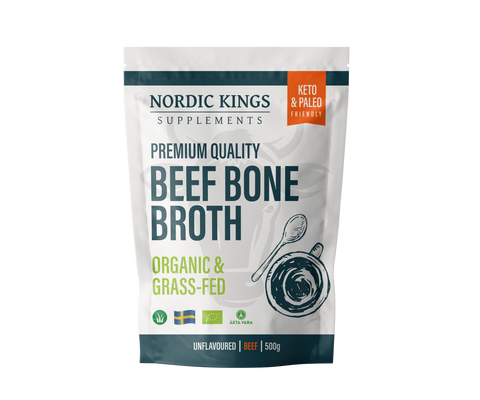 Nordic Kings Premium EKO Benbuljong - Beef Bonebroth Organic & Grass-fed-Swedishness