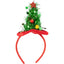 Nordic Season Diadem m julgran röd/grön - Diadem with Christmas tree red/green-Swedishness