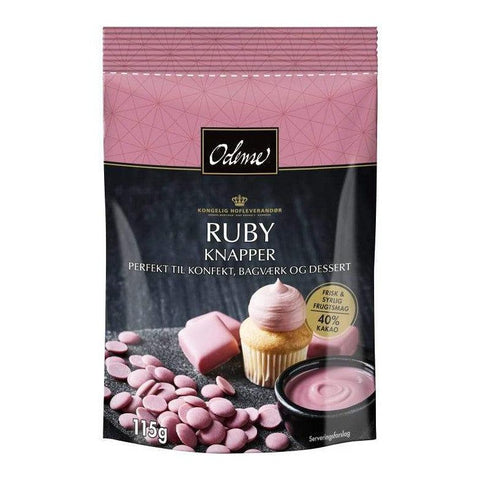 Odense Ruby Knappar - Milk Chocolate 115 g-Swedishness